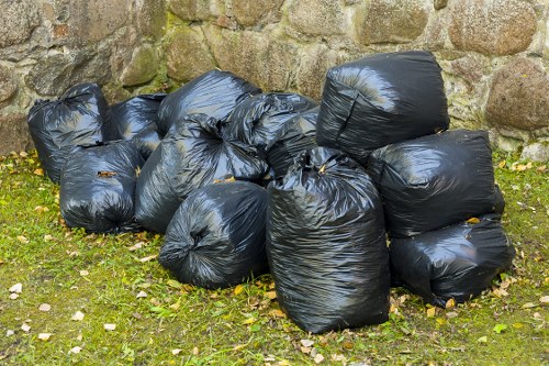 Commercial waste management services in Clapham