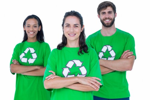 Residential waste collection in Clapham
